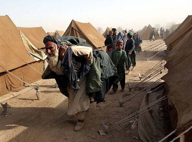 Kuchi in refugee camp