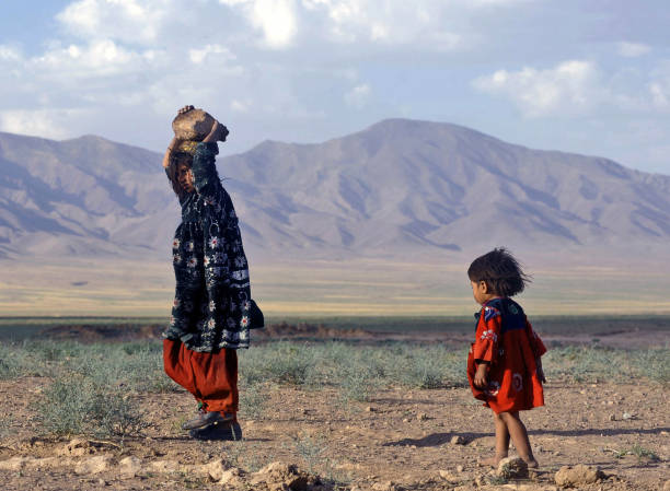 Kuchi mother with child