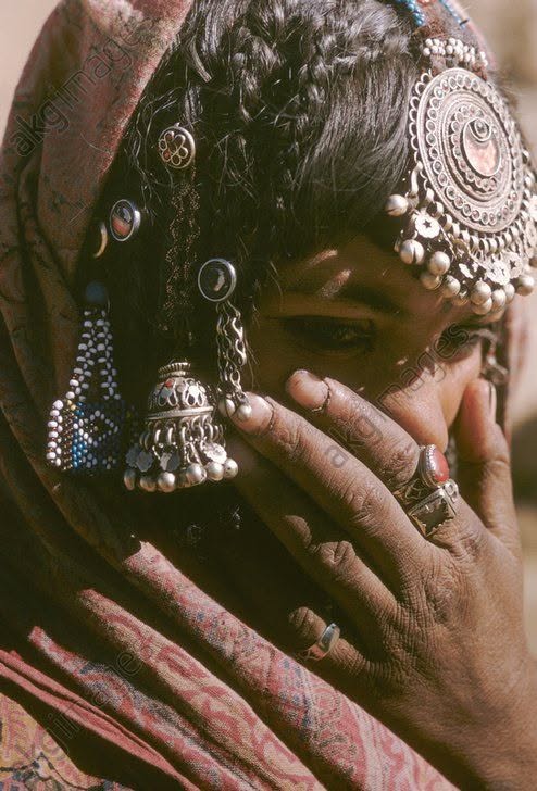 Kuchi women ornaments