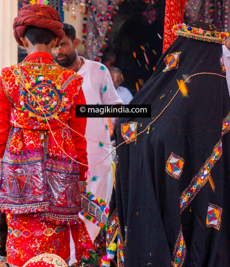 Bridegroom at marriage hall