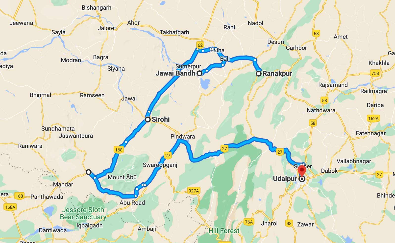 Rabari route at Pali